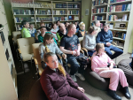 Дружеская встреча в библиотеке: гости из «Тинского» познакомились с книжным миром